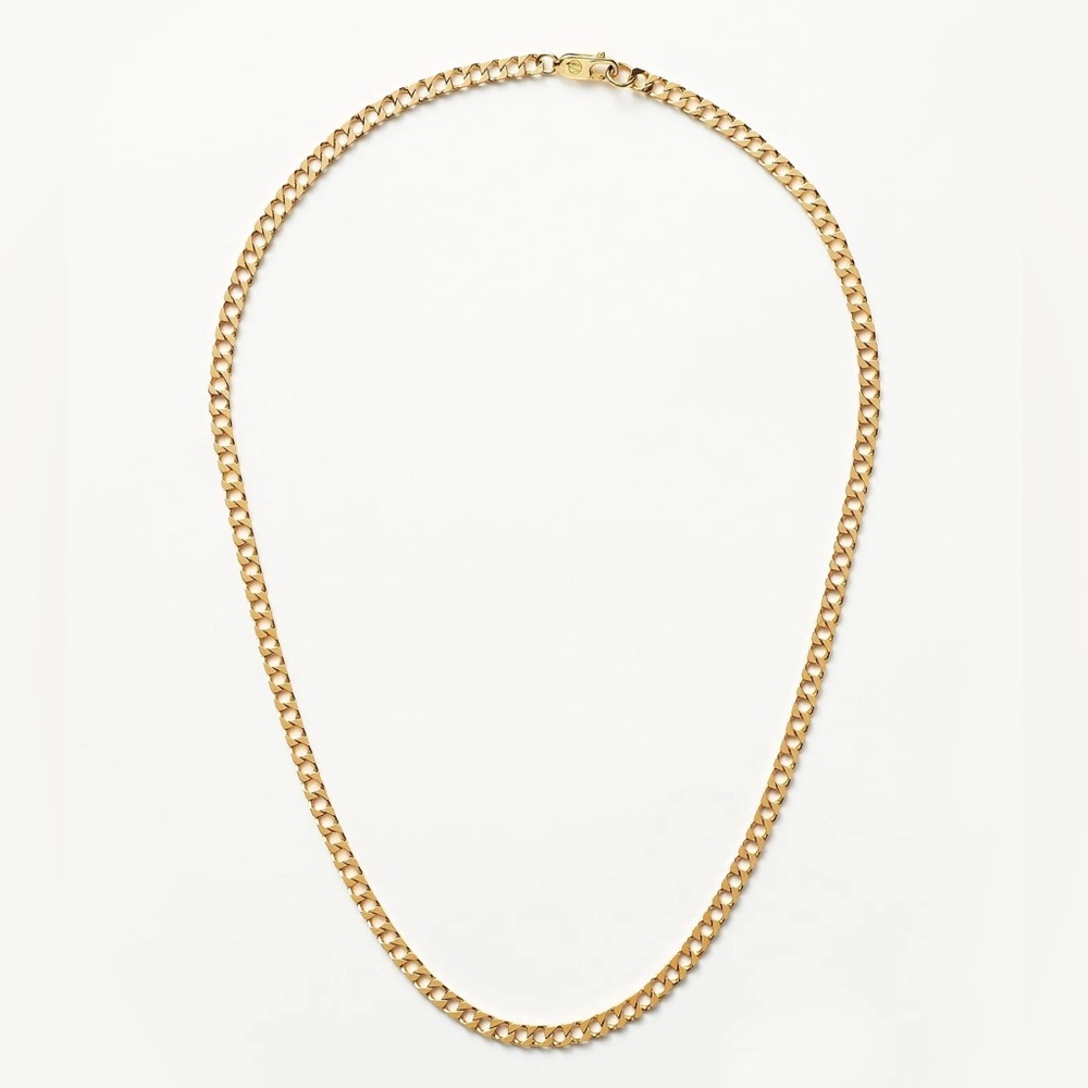 Missoma Lucy Williams Flat Curb Chain Necklace